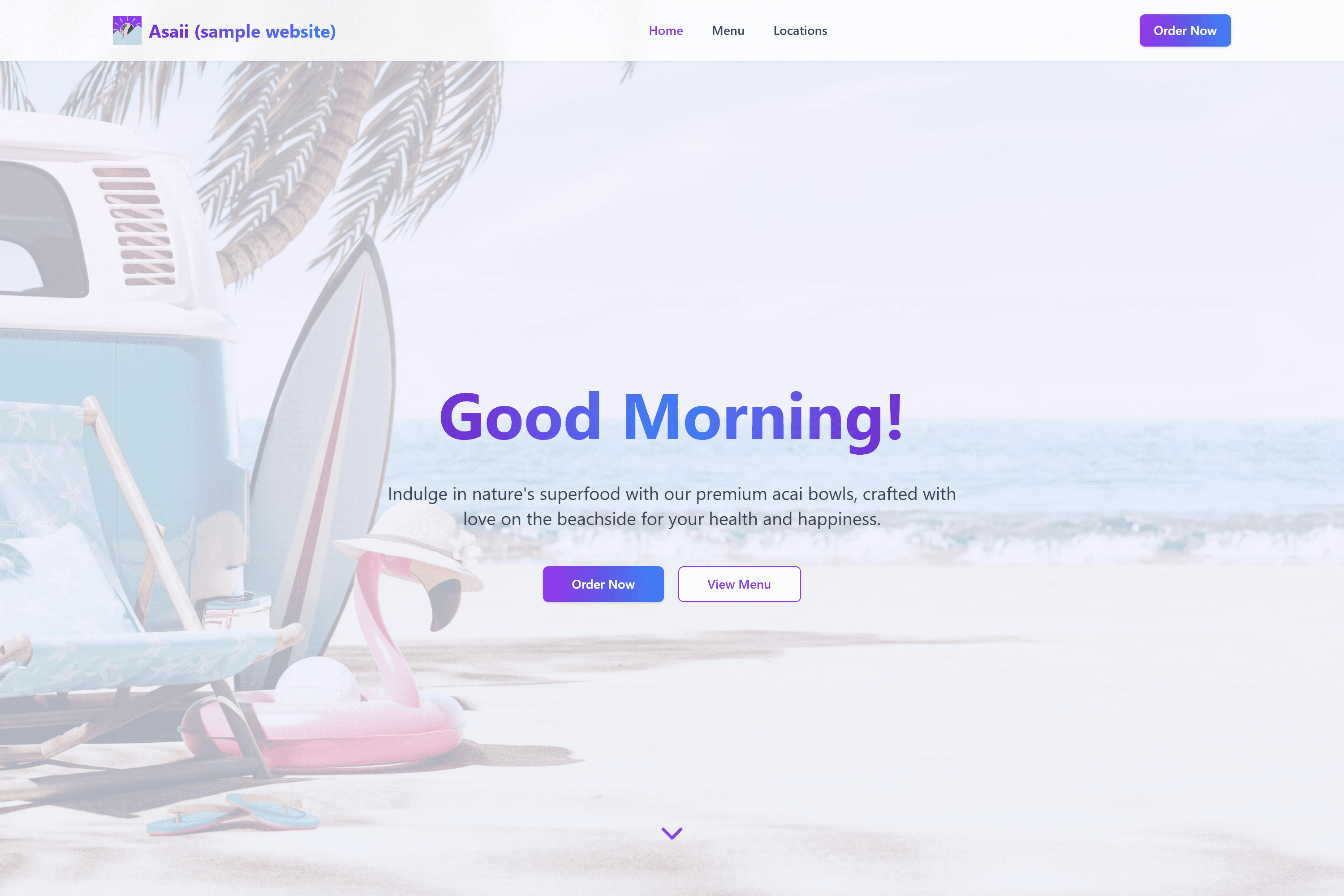 site preview