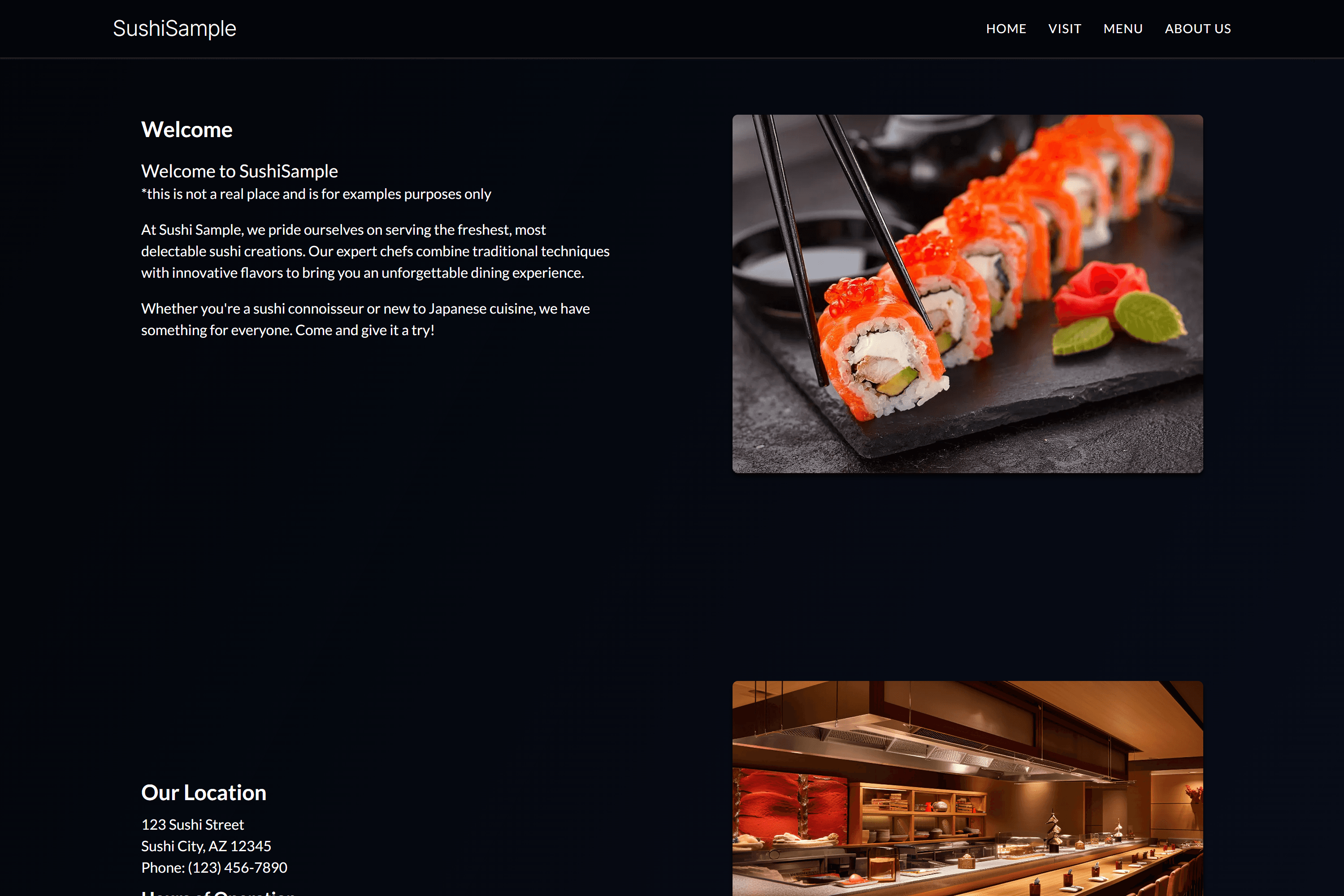 site preview